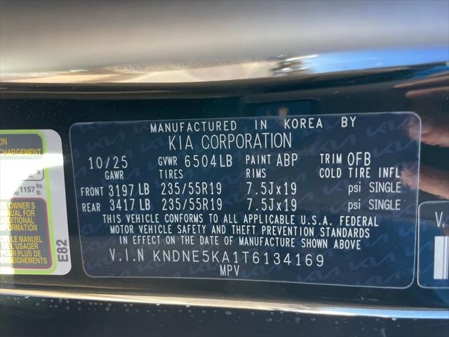 2026 Kia Carnival MPV SX Prestige