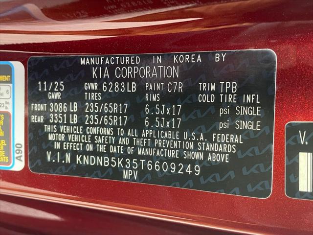 2026 Kia Carnival MPV LXS
