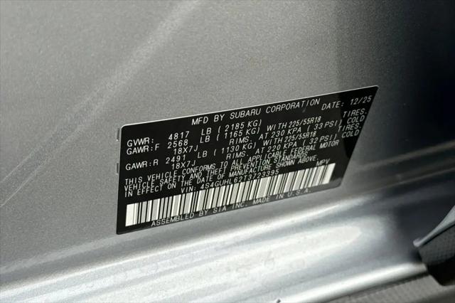 2026 Subaru Crosstrek Limited