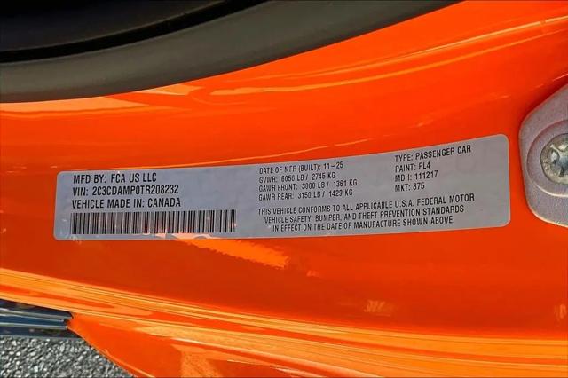 2026 Dodge Charger Scat Pack 2-Door AWD