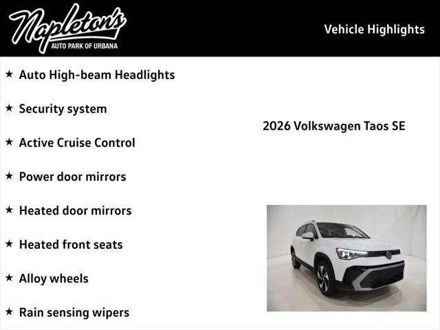 2026 Volkswagen Taos SE