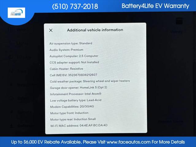 2018 Tesla Model S 75D