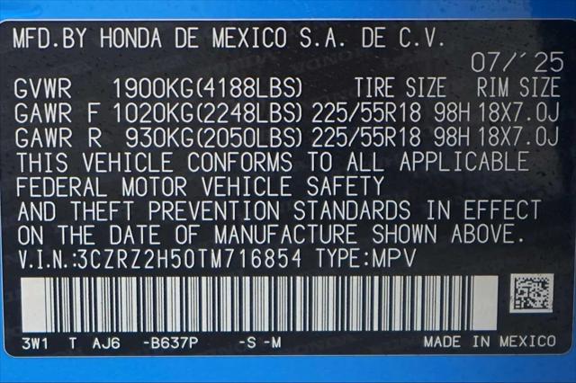 2026 Honda HR-V AWD Sport