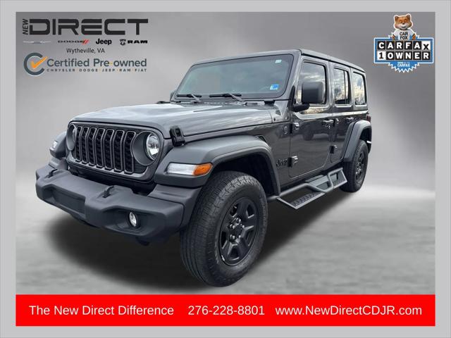 2025 Jeep Wrangler 4-Door Sport 4x4