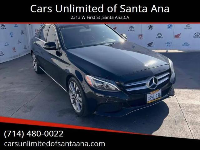 2017 Mercedes-Benz C-CLASS C 300 C 300 Sedan for sale in Santa Ana, CA