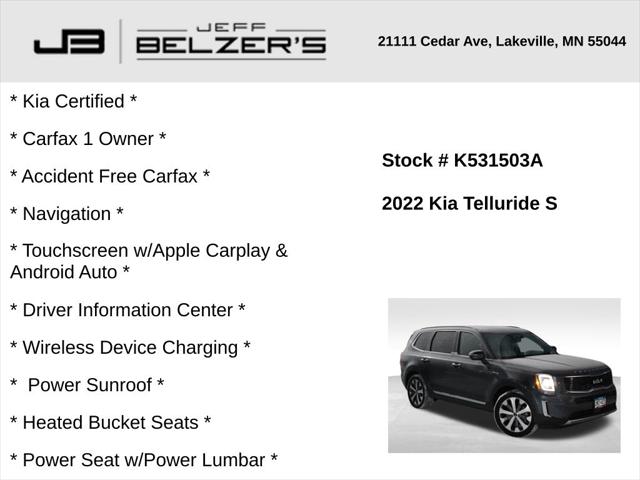 2022 Kia Telluride S