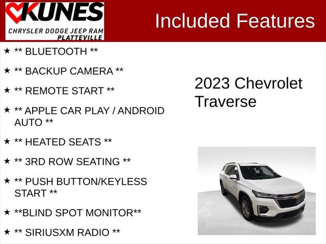 2023 Chevrolet Traverse AWD LT Leather