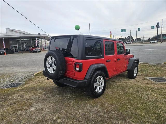 2018 Jeep Wrangler Unlimited Sport S 4x4