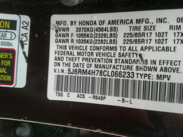 2012 Honda CR-V EX-L