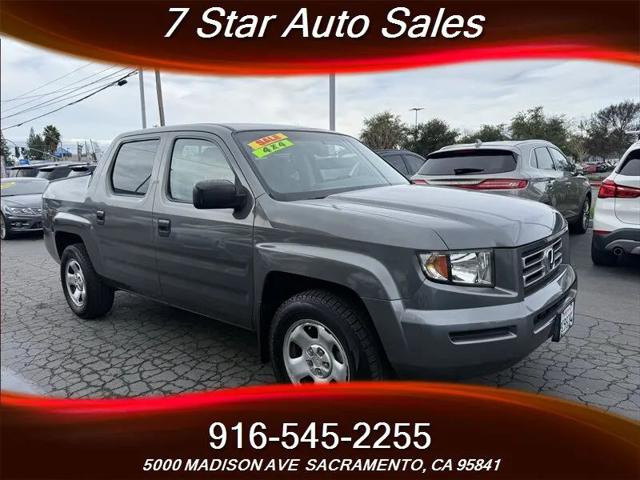 2007 Honda Ridgeline RT for sale in Sacramento, CA