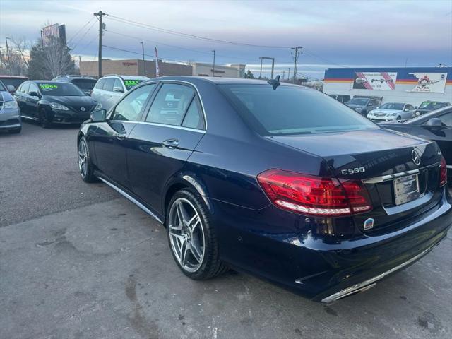 2014 Mercedes-Benz E-CLASS E 550 4MATIC