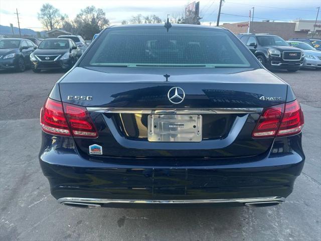 2014 Mercedes-Benz E-CLASS E 550 4MATIC