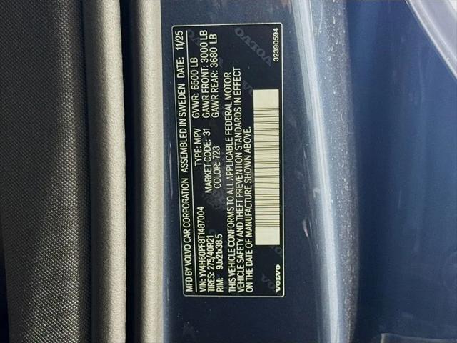 2026 Volvo XC90 Plug-In Hybrid Ultra, T8 AWD, Electric/Gasoline, Bright, 7 Seats