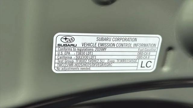 2026 Subaru Crosstrek Limited