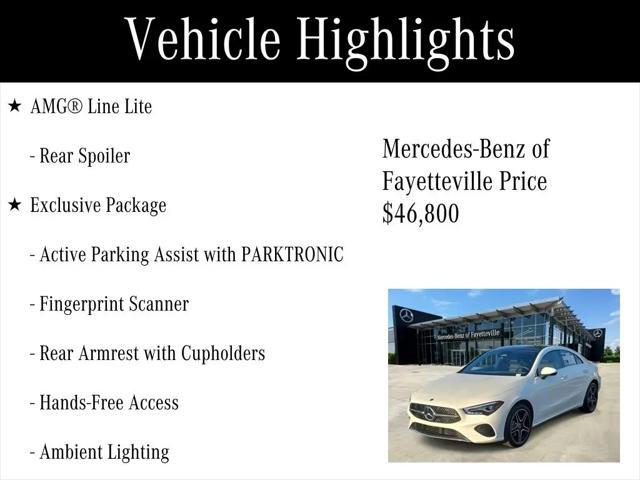 2026 Mercedes-Benz CLA 250 CLA 250