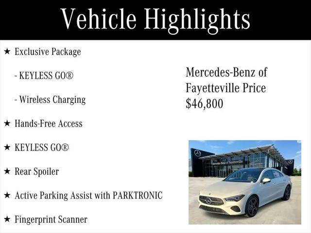 2026 Mercedes-Benz CLA 250 CLA 250