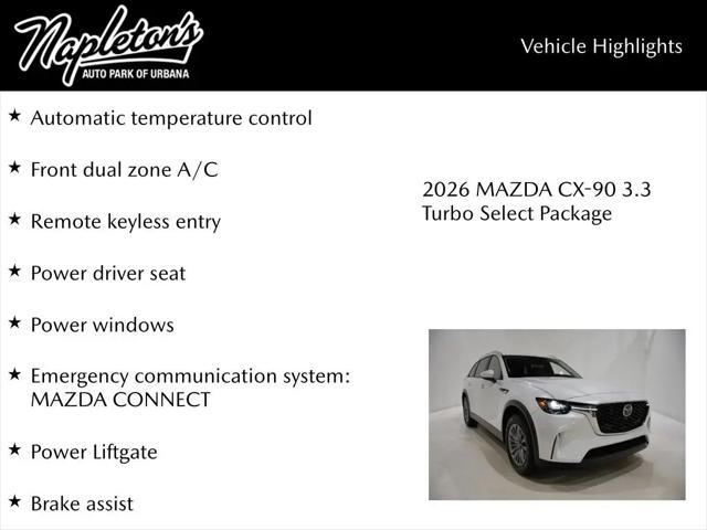 2026 Mazda X-90 3.3 Turbo Select