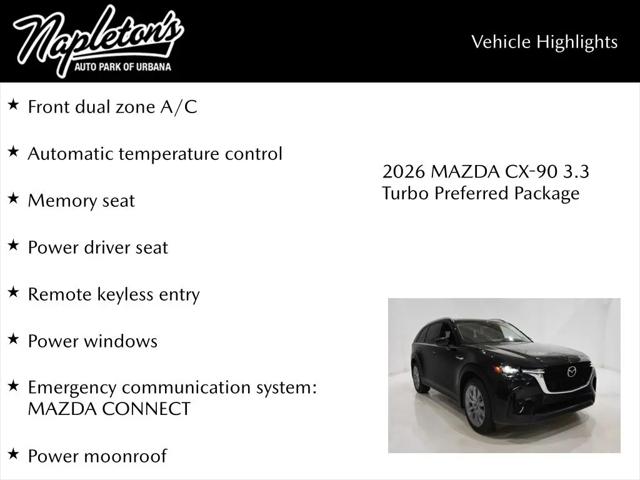 2026 Mazda X-90 3.3 Turbo Preferred