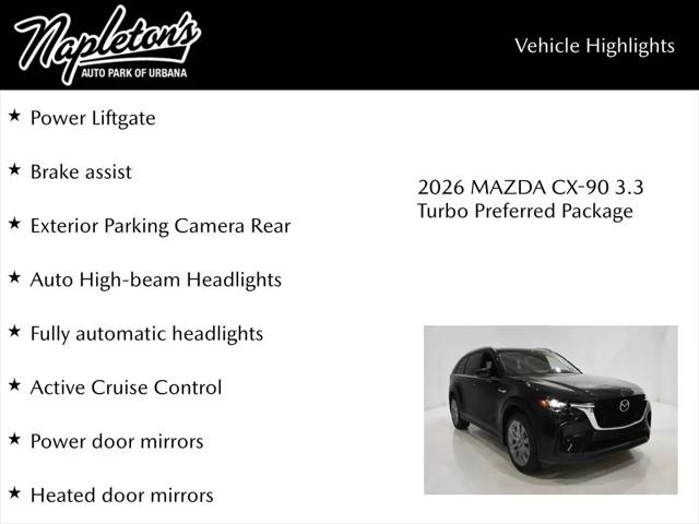 2026 Mazda X-90 3.3 Turbo Preferred