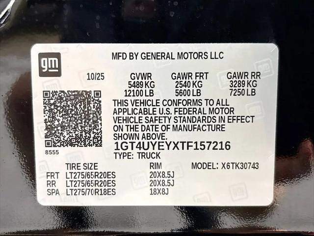 2026 GMC Sierra 3500HD Crew Cab, Long Bed, Denali Ultimate, 4WD