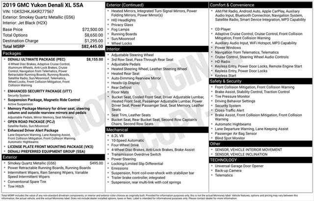 2019 GMC Yukon XL Denali