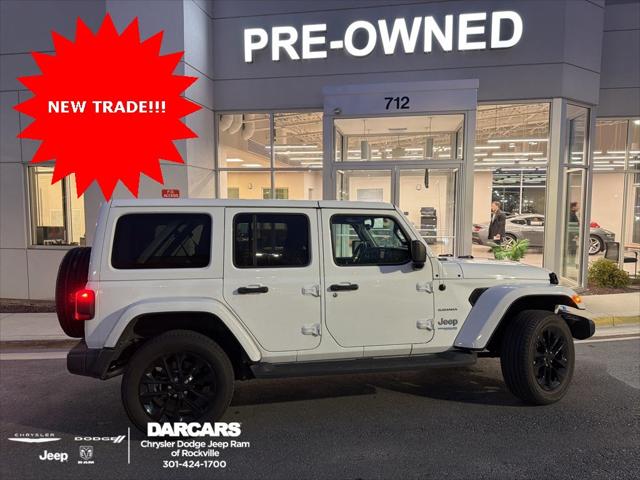 2022 Jeep Wrangler 4xe Unlimited Sahara 4x4 2022 Jeep Wrangler 4xe Unlimited Sahara 4x4