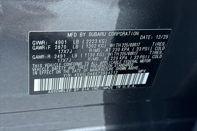 2026 Subaru Forester AWD