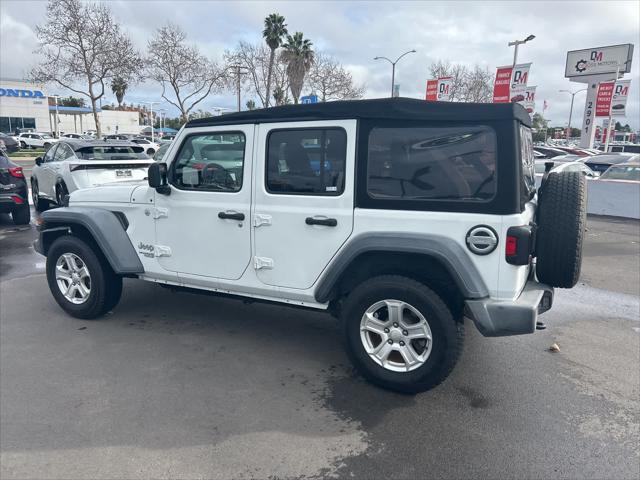 2018 Jeep Wrangler Unlimited Sport S 4x4
