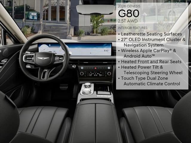 2026 Genesis G80 2.5T AWD