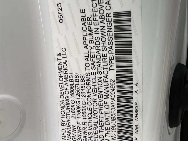 2023 Acura TLX Standard