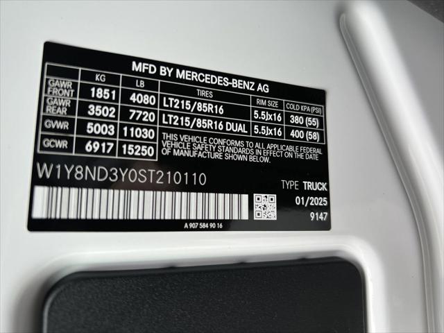 2025 Mercedes-Benz Sprinter 3500XD High Roof 4-Cyl Diesel HO