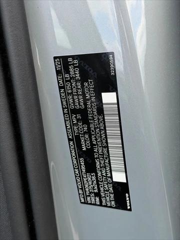 2026 Volvo XC90 Plus, B6 AWD Gas (mild hybrid), Gasoline, Bright, 7 Seats