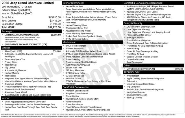 2026 Jeep Grand Cherokee Limited