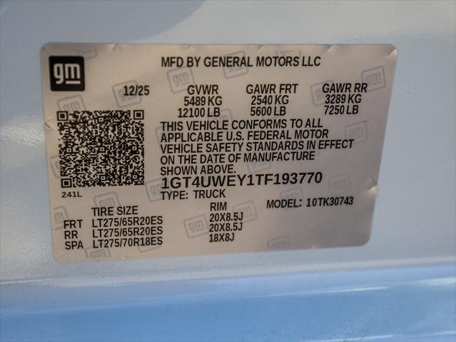 2026 GMC Sierra 3500HD Crew Cab, Long Bed, Denali, 4WD