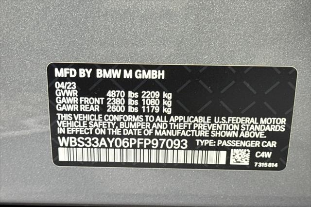 2023 BMW M3 Competition Sedan