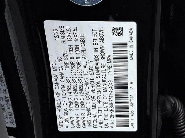 2026 Honda CR-V EX-L AWD