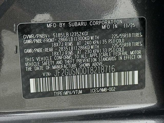 2026 Subaru Crosstrek Limited