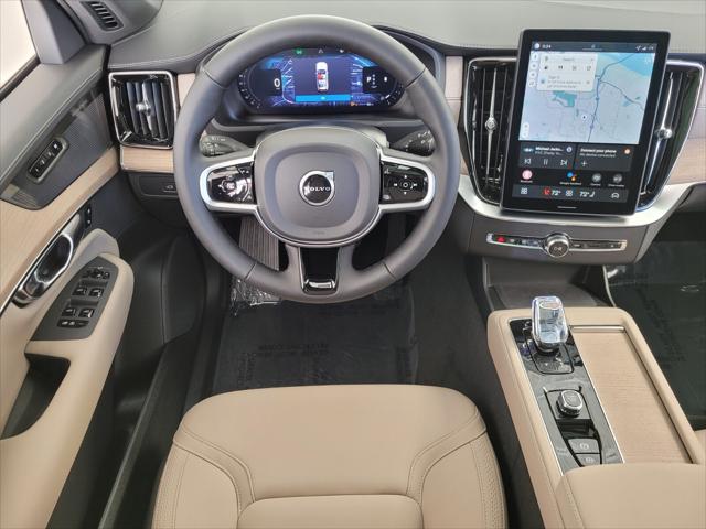 2026 Volvo XC90 Plus, B6 AWD Gas (mild hybrid), Gasoline, Bright, 7 Seats