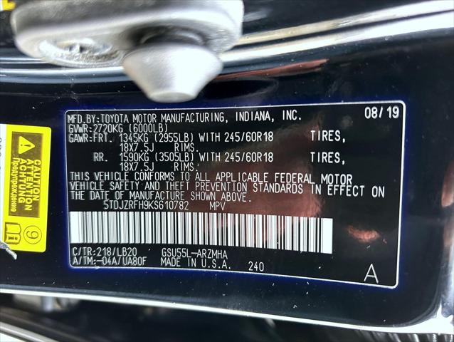 2019 Toyota Highlander XLE