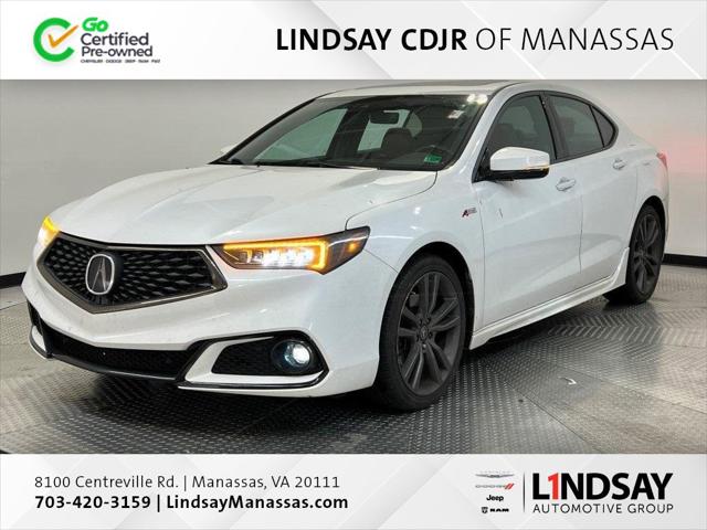 2020 Acura TLX A-Spec w/Red Leather