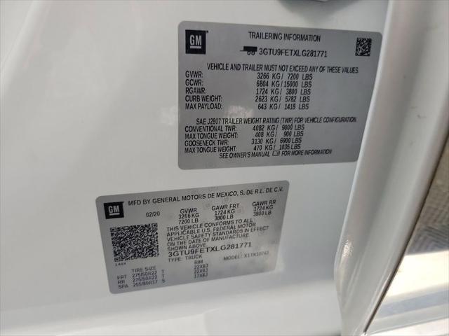 2020 GMC Sierra 1500 4WD Crew Cab Standard Box Denali
