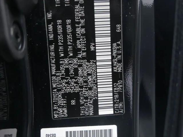 2022 Toyota Sienna XSE