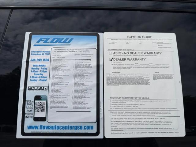 2024 Land Rover Range Rover P400 SE