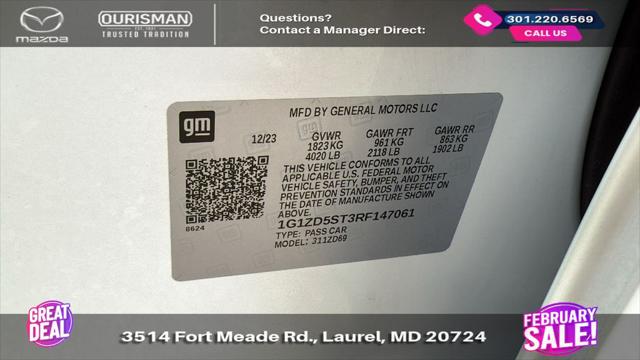 2024 Chevrolet Malibu FWD 1LT
