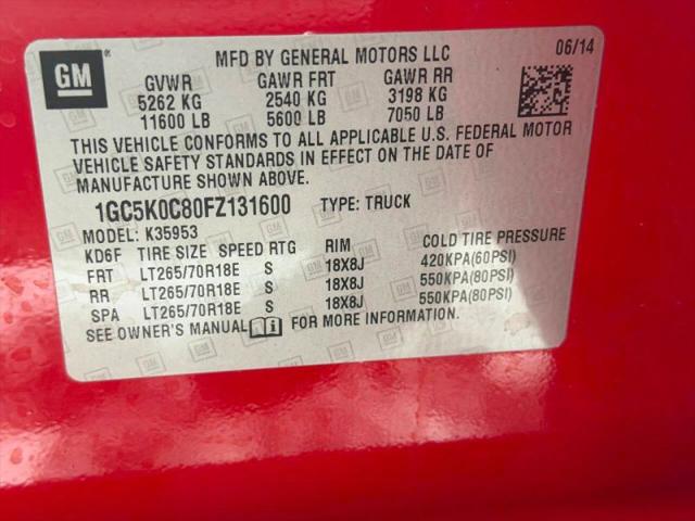 2015 Chevrolet Silverado 3500HD LTZ