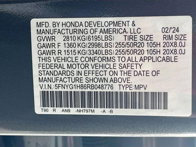 2024 Honda Pilot Elite