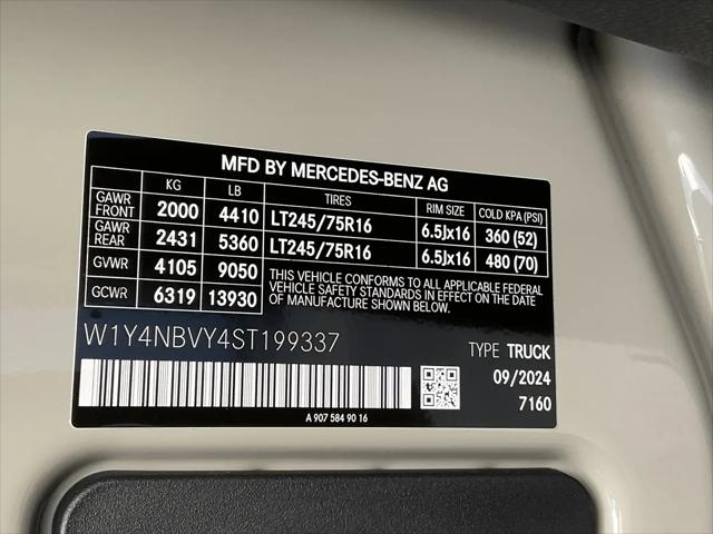 2025 Mercedes-Benz Sprinter 2500 Standard Roof 4-Cyl Diesel HO