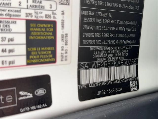 2019 Land Rover Range Rover Sport Supercharged Dynamic