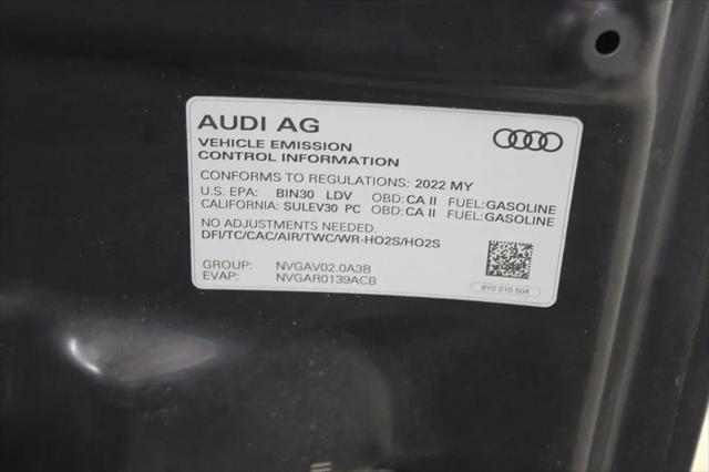 2022 Audi A3 Premium Plus 40 TFSI Front-Wheel Drive S tronic