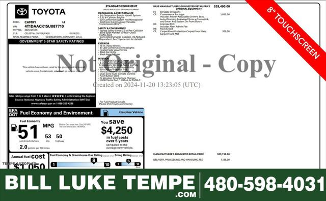 2025 Toyota Camry SE 2025 Toyota Camry SE